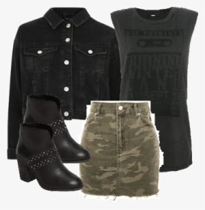 Cora Inspired Outfit - Motorcycle Boot