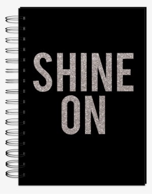 Shine On Spiral Bound Journal - Light Up Stage Door Sign