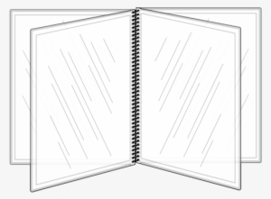 Clear Spiral Bound Menu Cover