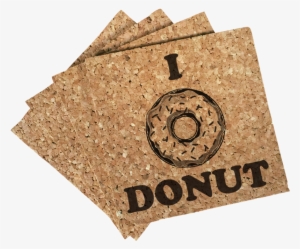 Donut Eco-friendly Cork Coasters - Drink Coaster