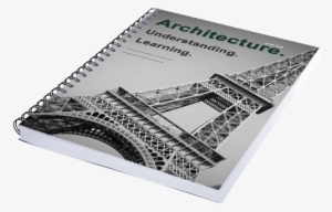 Book Binding With Spiral Binding Horizontal - Eiffel Tower