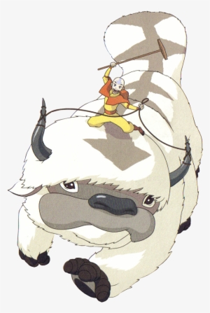 The Last Airbender Would You Consider Appa As Aang's - Avatar Aang And Appa
