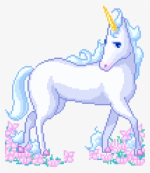 Unicorn We Heart It Unicorn - Art Kawaii Pixel Png