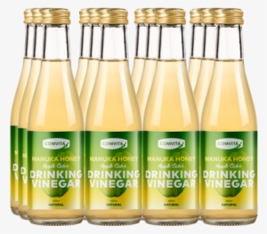 Apple Cider Drinking Vinegar 12 Pack - Manuka Honey Drinking Vinegar Apple Cider