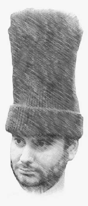 Ethan Klein Wearing A Giant Beanie - Beanie