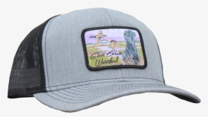 Black Lab Hunting Dog Snapback Trucker Hat - Duck Hunting Snapback Hats