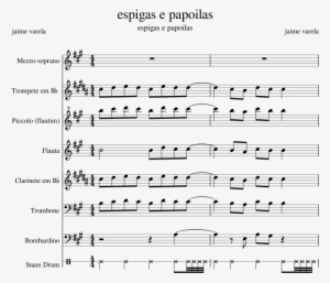 Espigas E Papoilas Sheet Music Composed By Jaime Varela - Sheet Music