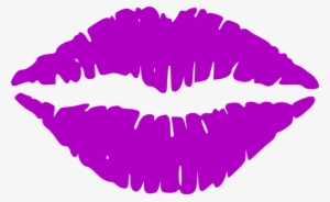Lips Clipart Purple Lip - Personalised Hen Party Night Do Sash In Pink/birthday