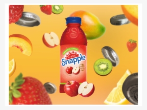 Ea A Aed Ebdb A Dfed Png 20oz Snapple Apple - Snapple Apple, 16 Fl Oz Glass Bottle