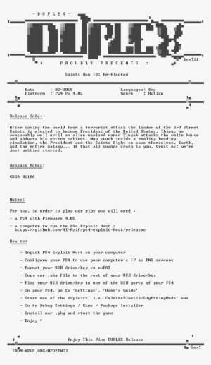 Saints - Row - Iv - Re - Elected - Ps4-duplex - - Ps4 Duplex