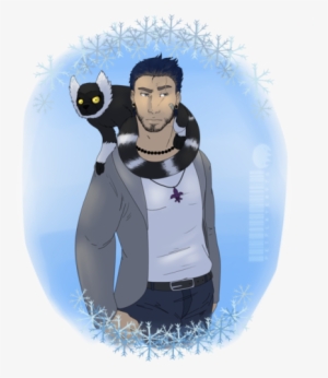 Saints Row Holiday Cards- Snow And Demon Lemurs Requested - Cartoon