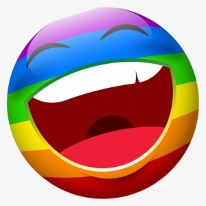 Hahaha Emoji Ftestickers Stickers Autocollants Smile - Hahaha Emoji