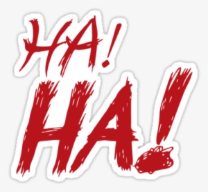 Image Gallery Joker Ha - Sticker Joker Ha Ha Ha