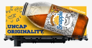 Nsac Snapple Campaign - Snapple Orangeade, 16 Fl Oz Glass Bottles, 12 Pack