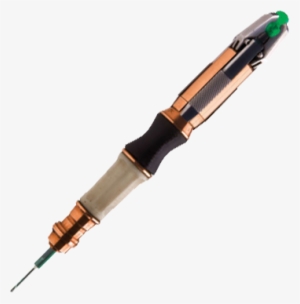 Sonic Screwdriver Tool - Parker Duofold Prestige Blue Chevron Fountain Pen