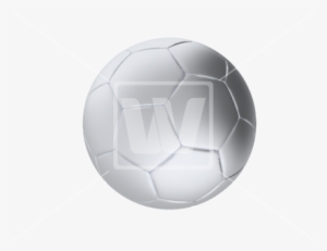 Silver Soccer Ball - Football