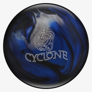 Cyclone - Black/blue/silver - Cyclone Bowling Ball