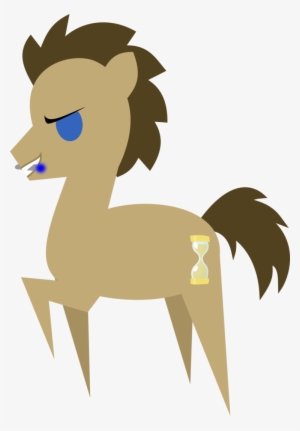 Demonreapergirl, Doctor Whooves, Safe, Simple Background, - My Little Pony Simple Art