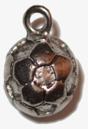 Soccer - Ball - Silver - Locket