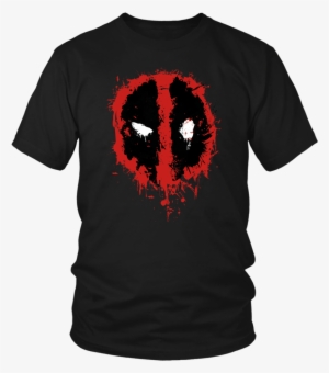 Marvel Deadpool Splatter Icon Shirt - Gay Uncle Day