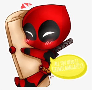 Collection Of Free Deadpool Drawing Valentine's Day - Drawing