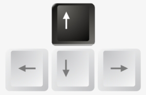 When Those Puzzles Are Passing By So Fastly, I Have - Arrow Keys Cartoon