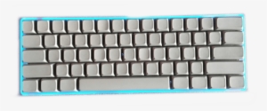 This Is A Standard 61-key Staggered Keyboard Layout