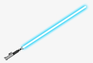 Blue Lightsaber - Blue Lightsaber Transparent Background