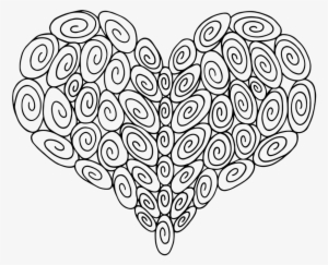 52 Swirls In This Heart Perfect For Those Weekly Goals - Illustration
