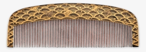 Japanese Tortoiseshell Kushi Hair Comb - Comb