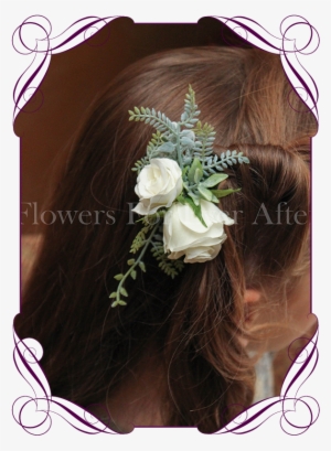 Brooke Small Hair Comb Flowers For Ever After Artificial - Fake Flower Cake Decorations