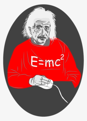 Albert Einstein, Mouse, White Hair - Set 4 Scientist Albert Einstein 3" Sew