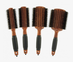 Via Natural Round Brushes