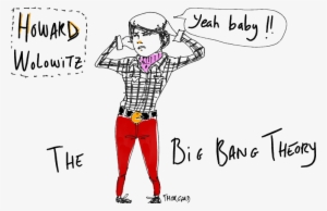 Howard-big Bang Theory - Cartoon
