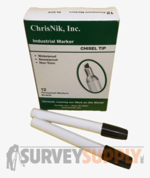 Chrisnik Industrial Markers - Chrisnik Aluminum-barrel Black Markers