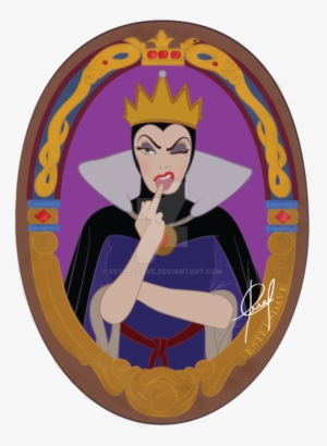 Free Download Queen Clipart Evil Queen Magic Mirror - Evil Queen Cartoon Laugh