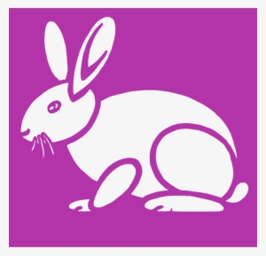 This Free Icons Png Design Of Simple Rabbit Pink