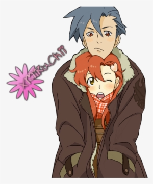 Gurren Lagann Yoko X Kamina