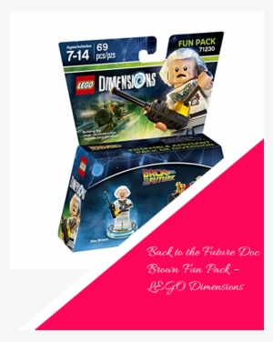 Back To The Future Doc Brown Fun Pack Lego Dimensions - Lego Dimensions Doc Brown