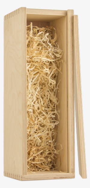 Single Bottle Pine Box For Wine - Wine Wood Box