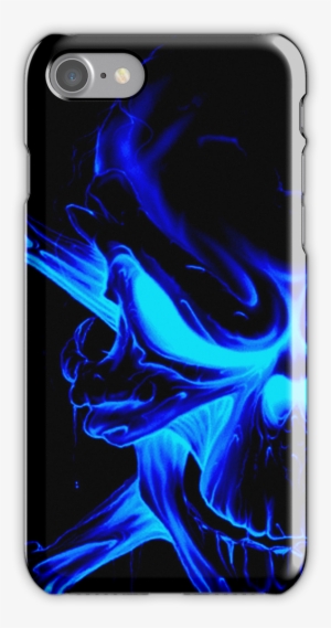 Blue Skull Case 1 Iphone 7 Snap Case - Mu Hero Academia Case Iphone 7