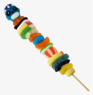 Halloween Gummy Kabob - Soy Ice Cream