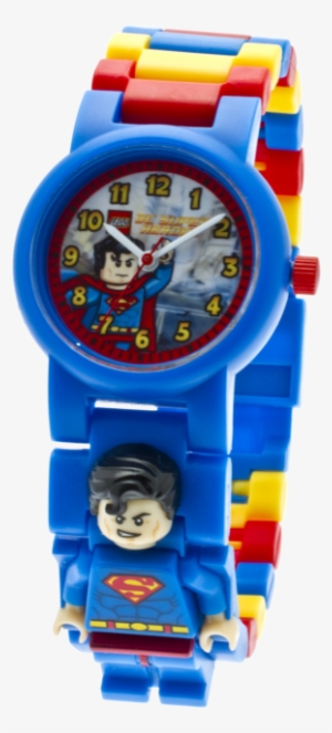 Lego Dc Super Heroes Watch - Lego Super Heroes - Superman Minifigure Link Watch