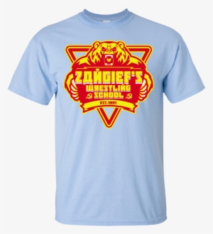 Zangief's Wrestling School T-shirt Men - Emoji Halloween Costume Smiling Cat Heart Eyes Smile