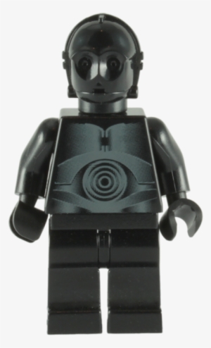 Lego Protocol Droid Minifigure - Lego Black Protocol Droid