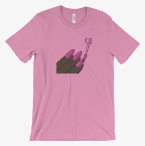 Dark Nail Polish Emoji T Shirts Swish Embassy - Phoenix Peaks T-shirt
