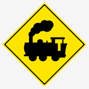 Railroad Crossing - Road Sign