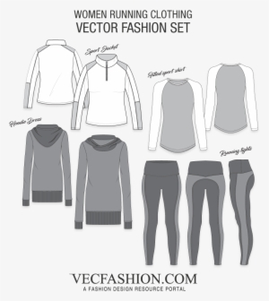 Women Running Clothing Set - Clothing