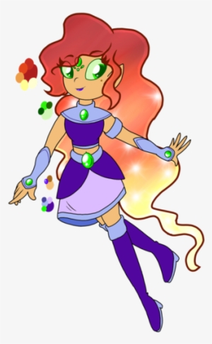Here Is Starfire In My Style - Comics