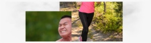 Woman Running And Man In Pain - Girl